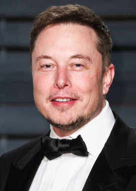 Elon Reeve Musk, 26 Şubat 2017 'de Wallis Annenberg Gösteri Sanatları Merkezi' nde düzenlenen 2017 Vanity Fair Oscar Party 'ye geldi..