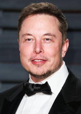 Elon Reeve Musk, 26 Şubat 2017 'de Wallis Annenberg Gösteri Sanatları Merkezi' nde düzenlenen 2017 Vanity Fair Oscar Party 'ye geldi..