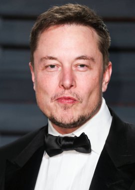 Elon Reeve Musk, 26 Şubat 2017 'de Wallis Annenberg Gösteri Sanatları Merkezi' nde düzenlenen 2017 Vanity Fair Oscar Party 'ye geldi..