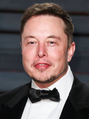 Elon Reeve Musk, 26 Şubat 2017 'de Wallis Annenberg Gösteri Sanatları Merkezi' nde düzenlenen 2017 Vanity Fair Oscar Party 'ye geldi..