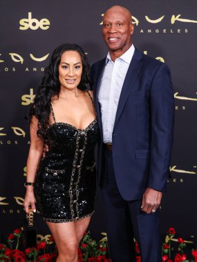 CeCe Gutierrez ve kocası Byron Scott, 13 Mart 2025 'te Los Angeles, ABD' de bulunan Zouk Los Angeles Grand Expling Preview 'e vardılar..