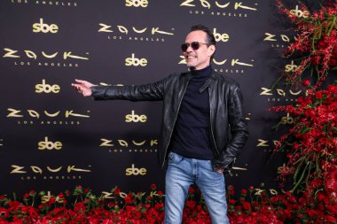 Marc Anthony 13 Mart 2025 'te Zouk Los Angeles, Kaliforniya, ABD' de yapılan Zouk Los Angeles Büyük Açılış Preview 'e ulaşır.. 