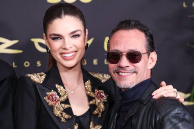 Nadia Ferreira ve kocası Marc Anthony, 13 Mart 2025 'te Zouk Los Angeles, Kaliforniya' da düzenlenen Zouk Los Angeles Büyük Açılış Önizlemesine geldiler..