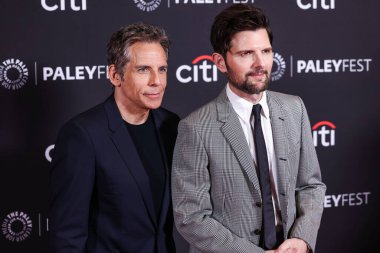 Ben Stiller ve Adam Scott 2025 PaleyFest LA (42. Geleneksel William S. Paley Televizyon Festivali) - Apple TV + 's' Severance 'Sezon 2, 21 Mart 2025' te Hollywood, Los Angeles, Kaliforniya, ABD 'de Dolby Tiyatrosu' nda gerçekleştirildi..