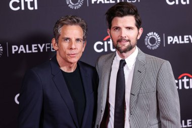 Ben Stiller ve Adam Scott 2025 PaleyFest LA (42. Geleneksel William S. Paley Televizyon Festivali) - Apple TV + 's' Severance 'Sezon 2, 21 Mart 2025' te Hollywood, Los Angeles, Kaliforniya, ABD 'de Dolby Tiyatrosu' nda gerçekleştirildi..