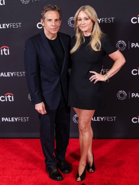 Ben Stiller ve eşi Christine Taylor, 2025 PaleyFest LA (42. Geleneksel William S. Paley Televizyon Festivali) - Apple TV + 's' Severance 'Sezon 2, 21 Mart 2025' te Hollywood, Los Angeles, Kaliforniya, ABD 'de Dolby Tiyatrosu' nda gerçekleştirildi.
