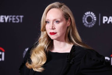 İngiliz aktris Gwendoline Christie 2025 PaleyFest LA 'e (42. Geleneksel William S. Paley Televizyon Festivali) geldi - Apple TV +' İşten Çıkarma 'Sezon 2, 21 Mart 2025' te Hollywood, Los Angeles, Kaliforniya 'da Dolby Tiyatrosu' nda gerçekleştirildi.