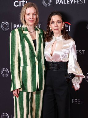 Marie Ronn ve eşi Jen Tullock 2025 PaleyFest LA (42. William S. Paley Televizyon Festivali) - Apple TV + 'İşten Çıkarma' Sezon 2, 21 Mart 2025 'te Hollywood, Los Angeles, Kaliforniya, ABD' de Dolby Tiyatrosu 'nda gerçekleştirildi..