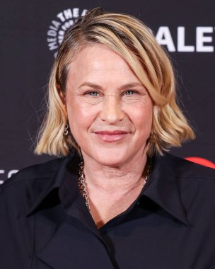 Amerikalı aktris ve aktivist Patricia Arquette 2025 PaleyFest LA 'e (42. Geleneksel William S. Paley Televizyon Festivali) geldi - Apple TV +' İşten Çıkarma 'Sezon 2, 21 Mart 2025' te Hollywood, Los Angeles, Kaliforniya 'da Dolby Tiyatrosu' nda gerçekleştirildi.