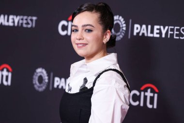 Amerikalı aktris Mary Mouser, 2025 PaleyFest Los Angeles (42. Geleneksel William S. Paley Televizyon Festivali) - Netflix 'in' Kobra Kai 'sezonunun 6. sezonu 22 Mart 2025' te Dolby Tiyatrosu 'nda Hollywood, Los Angeles, Kaliforniya, ABD' de gerçekleşti..  