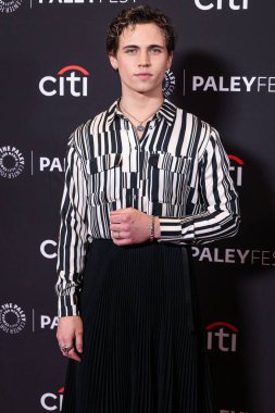 Amerikalı aktör Tanner Buchanan, 2025 PaleyFest LA 'e (42. Geleneksel William S. Paley Televizyon Festivali) geldi - Netflix' in 'Kobra Kai' sezonu, 22 Mart 2025 'te Hollywood, Los Angeles, Kaliforniya, ABD' de Dolby Tiyatrosu 'nda gerçekleşti..     