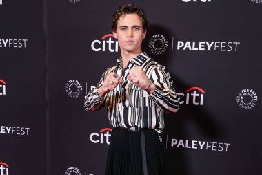 Amerikalı aktör Tanner Buchanan, 2025 PaleyFest LA 'e (42. Geleneksel William S. Paley Televizyon Festivali) geldi - Netflix' in 'Kobra Kai' sezonu, 22 Mart 2025 'te Hollywood, Los Angeles, Kaliforniya, ABD' de Dolby Tiyatrosu 'nda gerçekleşti..     