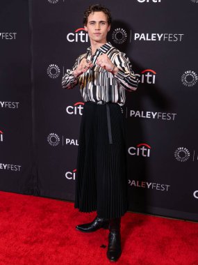 Amerikalı aktör Tanner Buchanan, 2025 PaleyFest LA 'e (42. Geleneksel William S. Paley Televizyon Festivali) geldi - Netflix' in 'Kobra Kai' sezonu, 22 Mart 2025 'te Hollywood, Los Angeles, Kaliforniya, ABD' de Dolby Tiyatrosu 'nda gerçekleşti..     