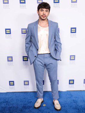 Amerikalı şarkıcı ve söz yazarı David Archuleta, 22 Mart 2025 'te Fairmont Century Plaza' da düzenlenen İnsan Hakları Kampanyası 2025 Los Angeles Yemeği 'ne geldi..