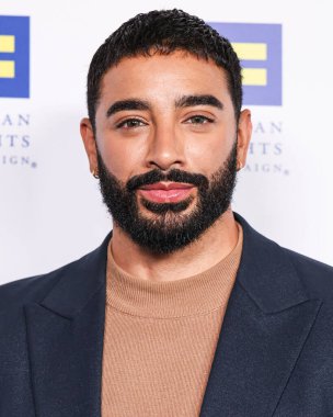 Laith Ashley, 22 Mart 2025 'te Fairmont Century Plaza' da düzenlenen 2025 Los Angeles İnsan Hakları Kampanyası 'na geldi..