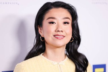 Amerikalı aktris ve komedyen Sherry Cola, 22 Mart 2025 'te Fairmont Century Plaza' da düzenlenen 2025 Los Angeles İnsan Hakları Kampanyası 'na geldi..