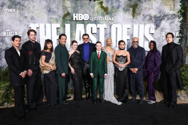 Los Angeles 'taki HBO' nun Orijinal Dizisi 'The Last Of Us' ikinci sezonunda film kadrosu 24 Mart 2025 'te Hollywood, Los Angeles, Kaliforniya, ABD' deki TCL Çin Tiyatrosu IMAX 'ta yapıldı..