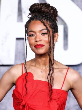 Amerikalı aktris ve yapımcı Jaz Sinclair, HBO 'nun orijinal dizisinin Los Angeles Prömiyeri' The Last Of Us 'sezonunun ikinci sezonunu 24 Mart 2025' te Hollywood, Los Angeles, Kaliforniya, ABD 'de IMAX Çin Tiyatrosu' nda gerçekleştirdi..