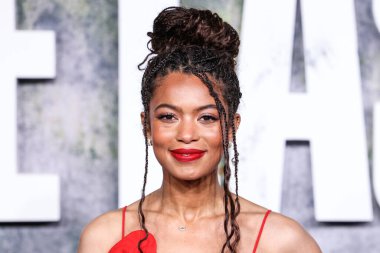 Amerikalı aktris ve yapımcı Jaz Sinclair, HBO 'nun orijinal dizisinin Los Angeles Prömiyeri' The Last Of Us 'sezonunun ikinci sezonunu 24 Mart 2025' te Hollywood, Los Angeles, Kaliforniya, ABD 'de IMAX Çin Tiyatrosu' nda gerçekleştirdi..