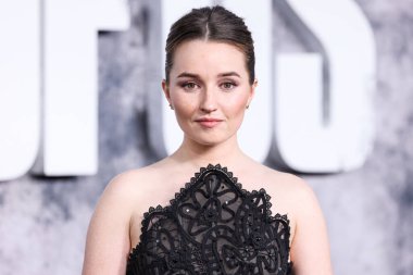 Amerikalı aktris Kaitlyn Dever, HBO 'nun orijinal dizisinin Los Angeles Prömiyeri' The Last Of Us 'sezonunun ikinci sezonunu 24 Mart 2025' te Hollywood, Los Angeles, Kaliforniya, ABD 'de IMAX Çin Tiyatrosu' nda gerçekleştirdi..
