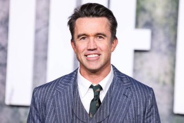 Amerikalı aktör, yapımcı, senarist Rob McElhenney, Los Angeles HBO 'nun Orijinal Dizisi' The Last Of Us 'sezonunun ikinci sezonuna 24 Mart 2025' te Hollywood, Los Angeles, Kaliforniya, ABD 'de IMAX Çin Tiyatrosu' nda katıldı..