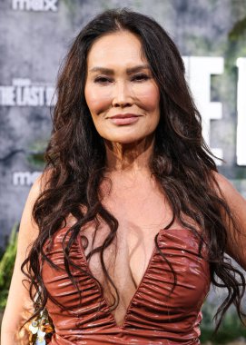 Amerikalı aktris, şarkıcı ve yapımcı Tia Carrere, 24 Mart 2025 'te Hollywood, Los Angeles, Kaliforniya, ABD' de bulunan TCL Çin Tiyatrosu IMAX 'te düzenlenen' The Last Of Us 'ikinci sezonunun Los Angeles Prömiyeri' ne geldi..