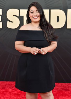 Keyla Monterroso, 24 Mart 2025 'te Los Angeles, Kaliforniya, ABD' deki Akademi Sinema Müzesi 'nde düzenlenen Apple TV' nin dünya prömiyeri + 'The Series' 1.. 