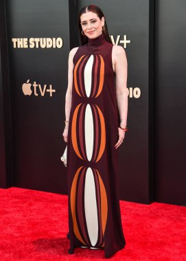 Amerikalı aktris, komedyen, senarist ve yönetmen Lauren Miller, 24 Mart 2025 'te Los Angeles, Kaliforniya, ABD' de bulunan Academy Museum of Motion Pictures 'da gerçekleştirilen Apple TV' nin dünya prömiyeri 'The Series' 1.. 