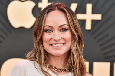 Amerikalı aktris ve film yapımcısı Olivia Wilde, 24 Mart 2025 'te Los Angeles, Kaliforniya, ABD' de bulunan Akademi Sinema Müzesi 'nde düzenlenen Apple TV +' The Series '1.. 