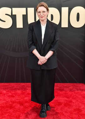 Sarah Polley, 24 Mart 2025 'te Los Angeles, Kaliforniya' da Akademi Sinema Müzesi 'nde gerçekleştirilen Apple TV' nin dünya prömiyeri Stüdyo 1 'e ulaştı.. 