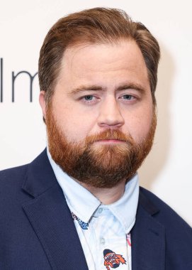 Amerikalı aktör Paul Walter Hauser, 25 Mart 2025 'te Santa Monica, Los Angeles, Kaliforniya, ABD' de düzenlenen IFC Filmcilik 'in' Amerika 'nın En Şanslı Adamı' özel gösterimine geldi.. 