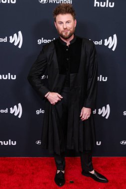 Bobby Berk, 27 Mart 2025 'te Beverly Hilton Hotel' de düzenlenen 36. Yıllık GLAAD Medya Ödülleri 'ne geliyor..