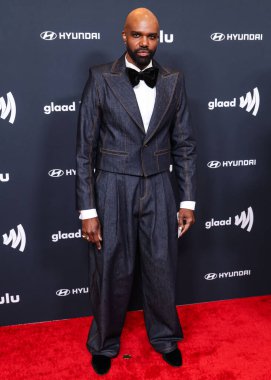 Carl Clemons-Hopkins, 27 Mart 2025 'te Beverly Hilton Hotel' de düzenlenen 36. Geleneksel GLAAD Medya Ödülleri 'ne geliyor..