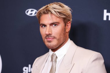 Chris Appleton, 27 Mart 2025 'te Beverly Hilton Hotel' de düzenlenen 36. Yıllık GLAAD Medya Ödülleri 'ne geliyor..