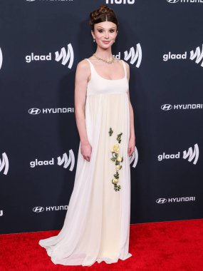 Dylan Mulvaney, 27 Mart 2025 'te Beverly Hilton Hotel' de düzenlenen 36. Yıllık GLAAD Medya Ödülleri 'ne geliyor..         