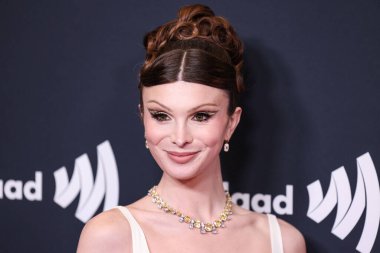 Dylan Mulvaney, 27 Mart 2025 'te Beverly Hilton Hotel' de düzenlenen 36. Yıllık GLAAD Medya Ödülleri 'ne geliyor..         