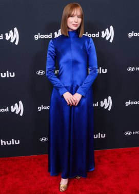 Amerikalı aktris ve komedyen Hannah Einbinder, 27 Mart 2025 'te Beverly Hills, Los Angeles, Kaliforniya, ABD' deki The Beverly Hilton Hotel 'de düzenlenen 36..           