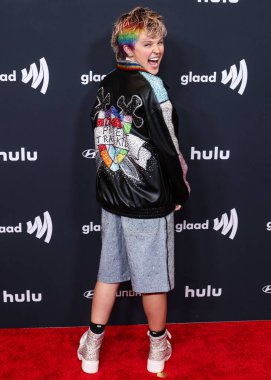Amerikalı şarkıcı ve dansçı JoJo Siwa, 27 Mart 2025 'te Beverly Hilton Hotel' de düzenlenen 36. Geleneksel GLAAD Medya Ödülleri 'ne geldi..