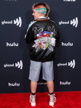 Amerikalı şarkıcı ve dansçı JoJo Siwa, 27 Mart 2025 'te Beverly Hilton Hotel' de düzenlenen 36. Geleneksel GLAAD Medya Ödülleri 'ne geldi..