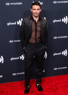 Jonathan Bennett, 27 Mart 2025 'te Beverly Hilton Hotel' de düzenlenen 36. Yıllık GLAAD Medya Ödülleri 'ne geliyor..