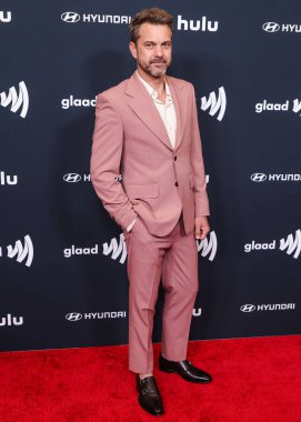 Amerikalı-Kanadalı aktör Joshua Jackson, 27 Mart 2025 'te Beverly Hilton Hotel' de düzenlenen 36. Yıllık GLAAD Medya Ödülleri 'ne geldi..