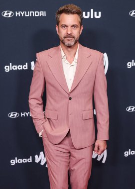 Amerikalı-Kanadalı aktör Joshua Jackson, 27 Mart 2025 'te Beverly Hilton Hotel' de düzenlenen 36. Yıllık GLAAD Medya Ödülleri 'ne geldi..