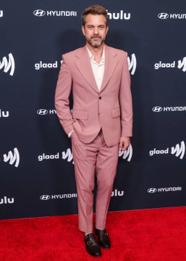 Amerikalı-Kanadalı aktör Joshua Jackson, 27 Mart 2025 'te Beverly Hilton Hotel' de düzenlenen 36. Yıllık GLAAD Medya Ödülleri 'ne geldi..