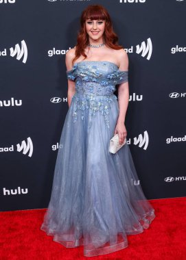 Laganja Estranja, 27 Mart 2025 'te Beverly Hilton Hotel' de düzenlenen 36. Yıllık GLAAD Medya Ödülleri 'ne geldi..