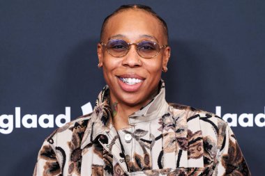 Lena Waithe, 27 Mart 2025 'te Beverly Hilton Hotel' de düzenlenen 36. GLAAD Medya Ödülleri 'ne geliyor..  