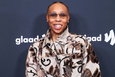 Lena Waithe, 27 Mart 2025 'te Beverly Hilton Hotel' de düzenlenen 36. GLAAD Medya Ödülleri 'ne geliyor..  