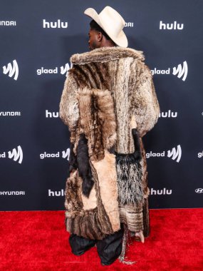 Amerikalı şarkıcı, rapçi ve söz yazarı Lil Nas X (Montero Lamar Hill), 27 Mart 2025 'te Beverly Hills, Los Angeles, Kaliforniya, ABD' de düzenlenen 36..