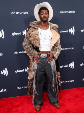Amerikalı şarkıcı, rapçi ve söz yazarı Lil Nas X (Montero Lamar Hill), 27 Mart 2025 'te Beverly Hills, Los Angeles, Kaliforniya, ABD' de düzenlenen 36..
