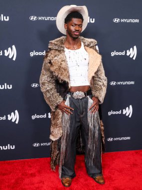 Amerikalı şarkıcı, rapçi ve söz yazarı Lil Nas X (Montero Lamar Hill), 27 Mart 2025 'te Beverly Hills, Los Angeles, Kaliforniya, ABD' de düzenlenen 36..