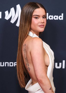 Amerikalı şarkıcı ve söz yazarı Maren Morris, 27 Mart 2025 'te Beverly Hilton Hotel' de düzenlenen 36. Yıllık GLAAD Medya Ödülleri 'ne geldi..         